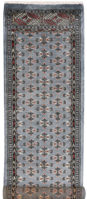 Light Slate Grey Butterfly 2' 6 x 8' 4 - No. 46765 - ALRUG Rug Store