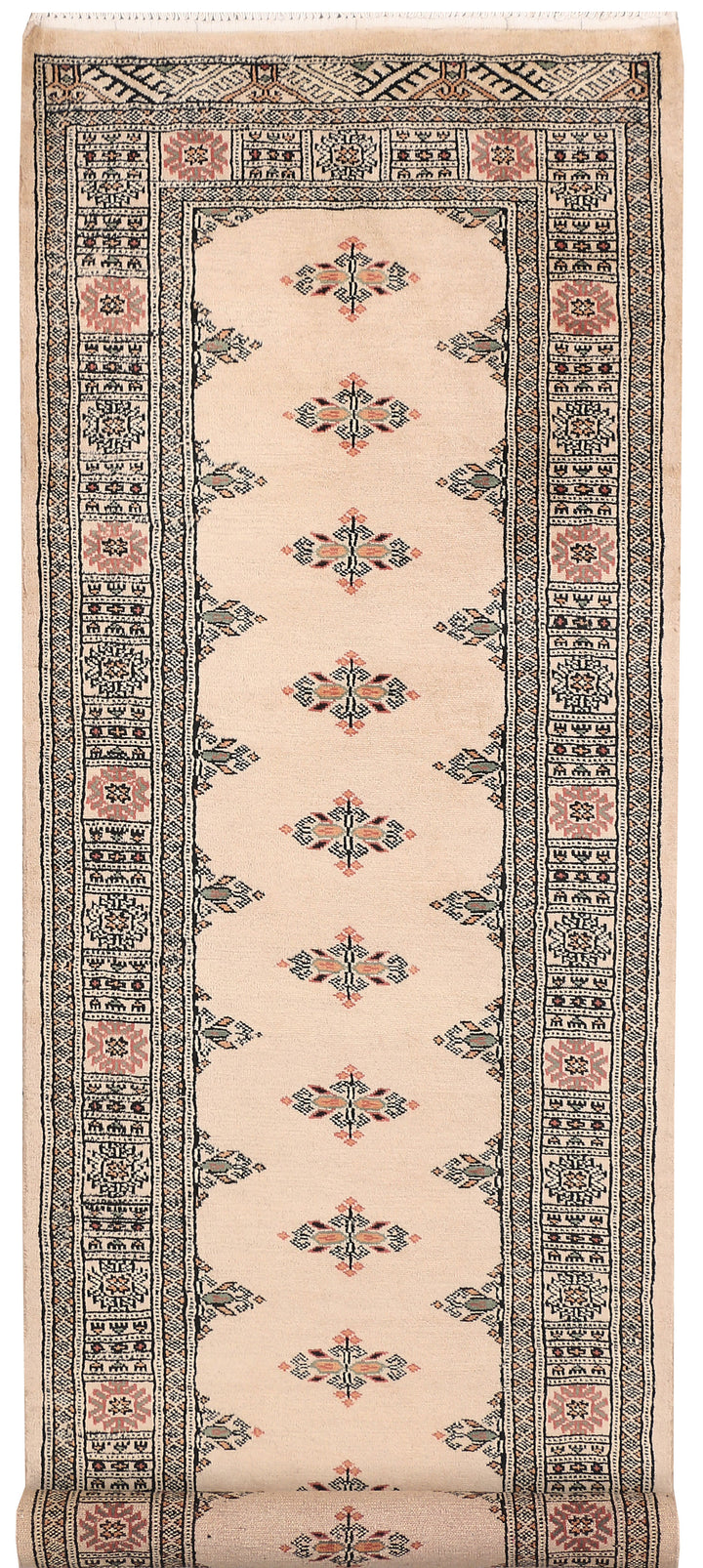 Tan Butterfly 2' 7 x 7' 10 - No. 46783 - ALRUG Rug Store