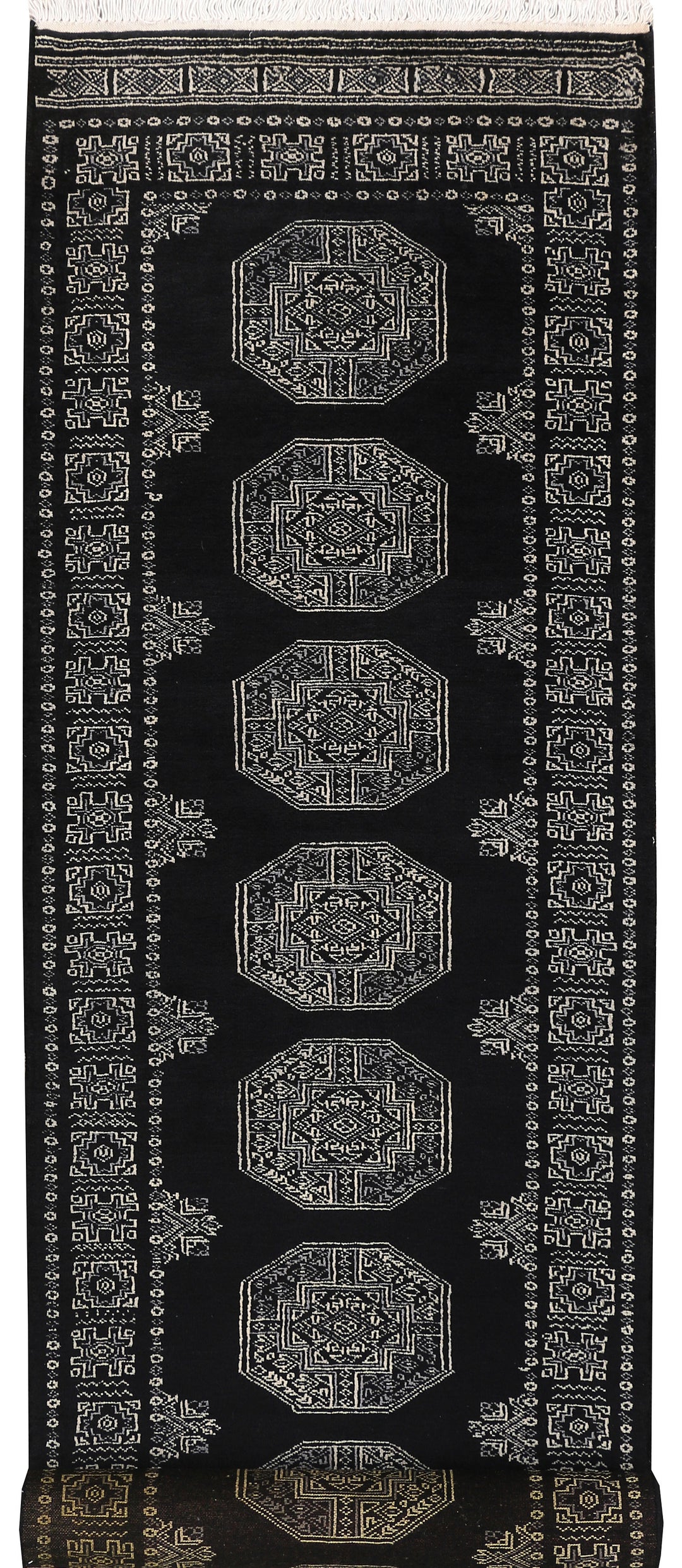Black Fil Pa 2' 6 x 9' 7 - No. 46794 - ALRUG Rug Store