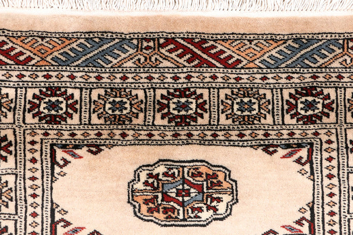 Tan Bokhara 2' 7 x 10' 6 - No. 46799 - ALRUG Rug Store