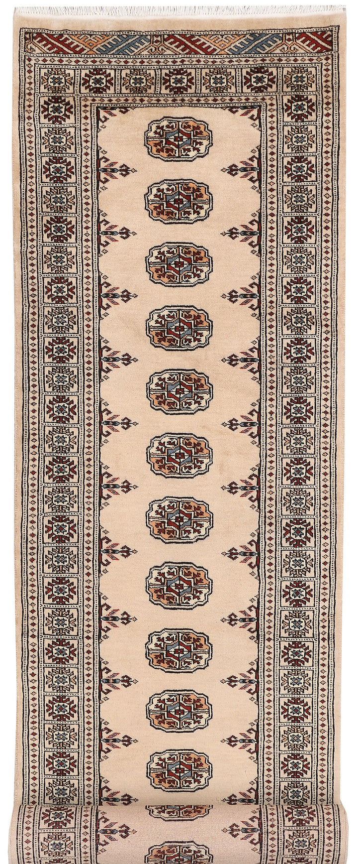 Tan Bokhara 2' 7 x 10' 6 - No. 46799 - ALRUG Rug Store