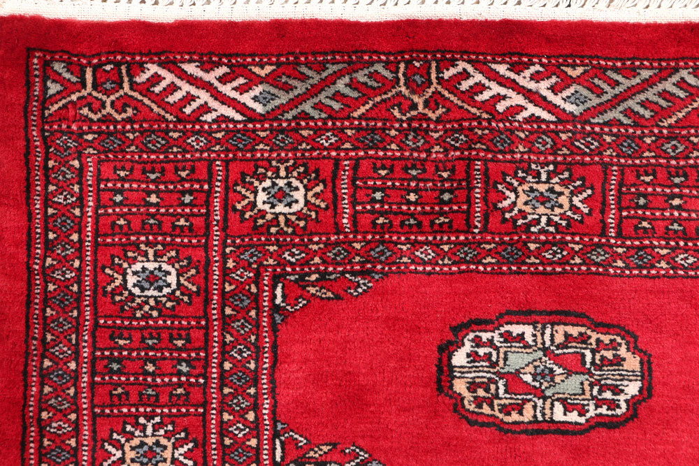 Dark Red Bokhara 2' 9 x 10' - No. 46803 - ALRUG Rug Store