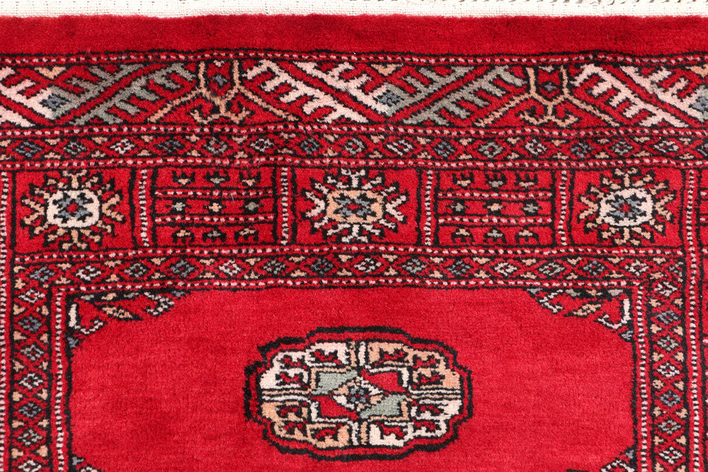 Dark Red Bokhara 2' 9 x 10' - No. 46803 - ALRUG Rug Store