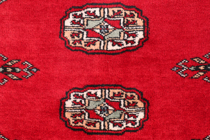 Dark Red Bokhara 2' 9 x 10' - No. 46803 - ALRUG Rug Store