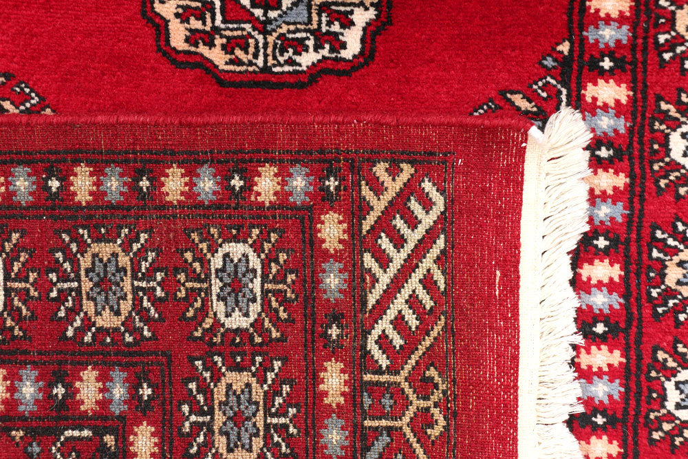 Dark Red Bokhara 2' 7 x 10' 3 - No. 46809 - ALRUG Rug Store