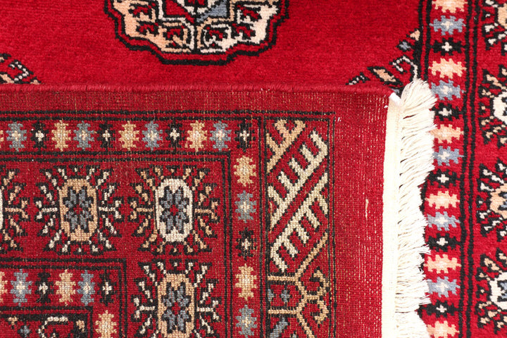 Dark Red Bokhara 2' 7 x 10' 3 - No. 46809 - ALRUG Rug Store