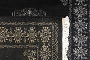 Black Bokhara 2' 8 x 10' 4 - No. 46810 - ALRUG Rug Store