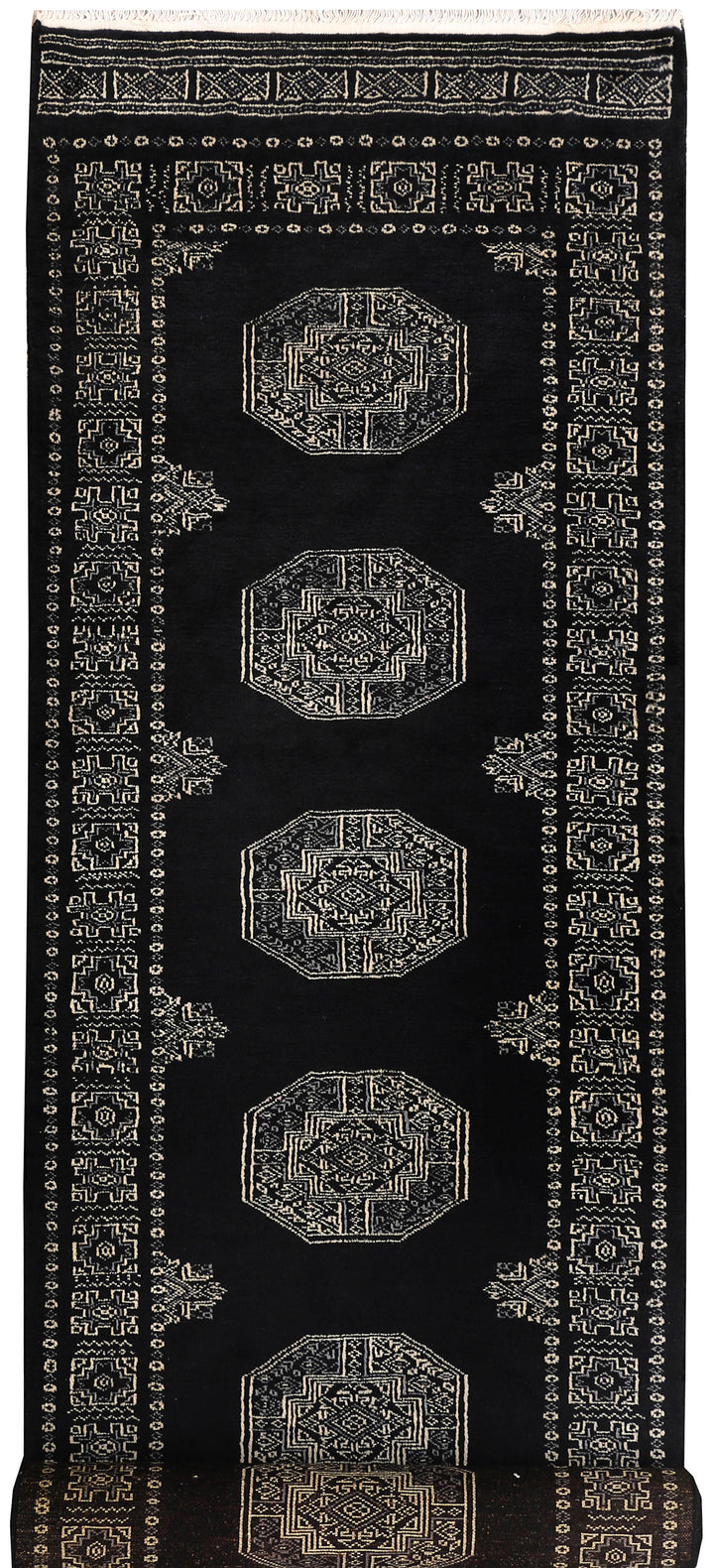 Black Fil Pa 2' 6 x 9' 10 - No. 46812 - ALRUG Rug Store