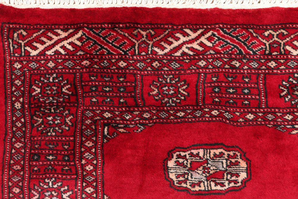 Dark Red Bokhara 2' 6 x 10' - No. 46817 - ALRUG Rug Store