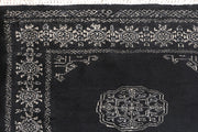Black Bokhara 2' 8 x 10' - No. 46818 - ALRUG Rug Store