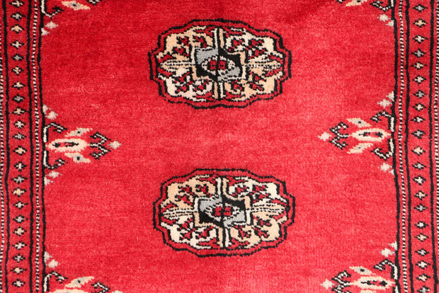 Red Bokhara 2' 8 x 10' - No. 46836 - ALRUG Rug Store