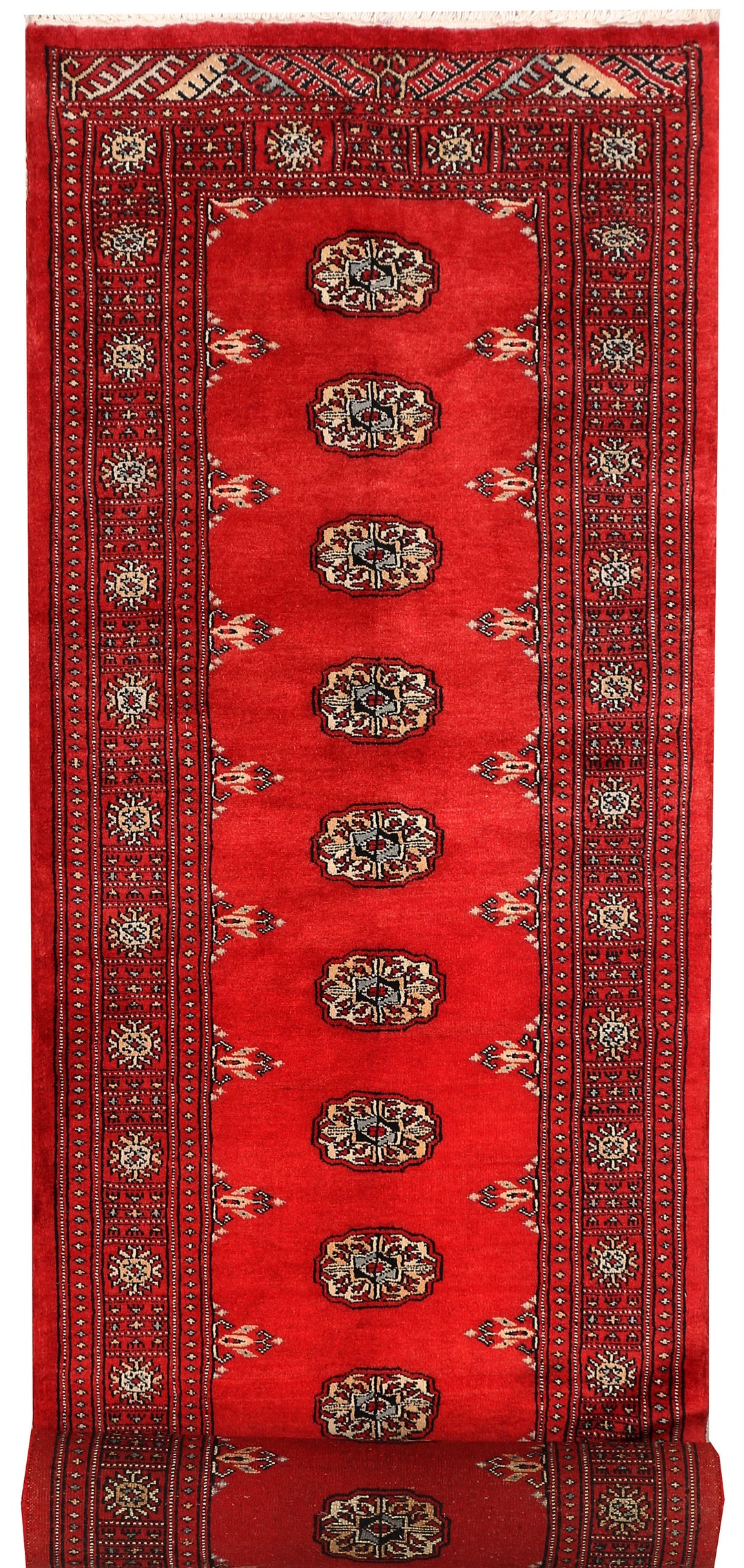 Red Bokhara 2' 8 x 10' - No. 46836 - ALRUG Rug Store