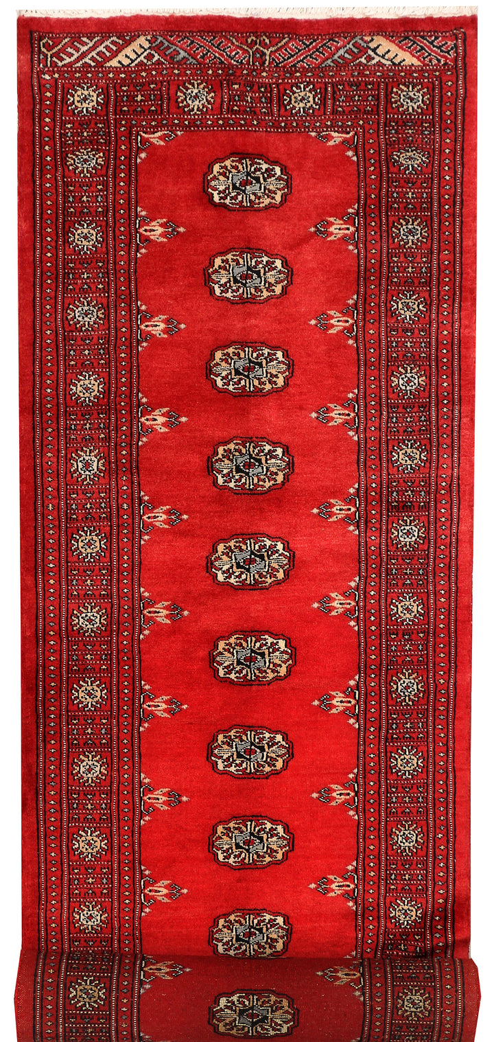 Red Bokhara 2' 8 x 10' - No. 46836 - ALRUG Rug Store