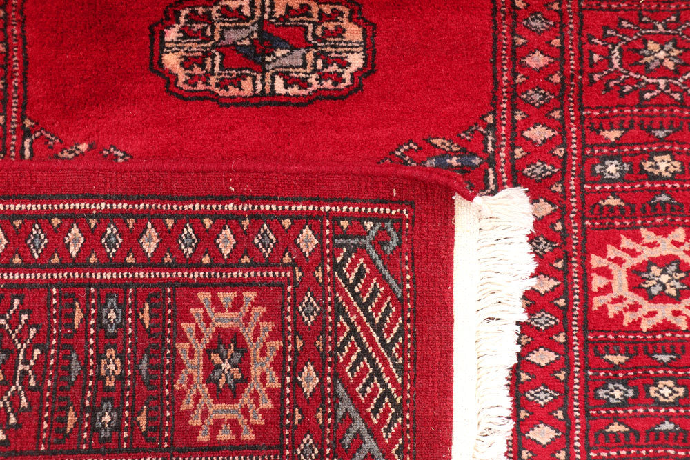 Dark Red Bokhara 2' 7 x 9' 7 - No. 46840 - ALRUG Rug Store