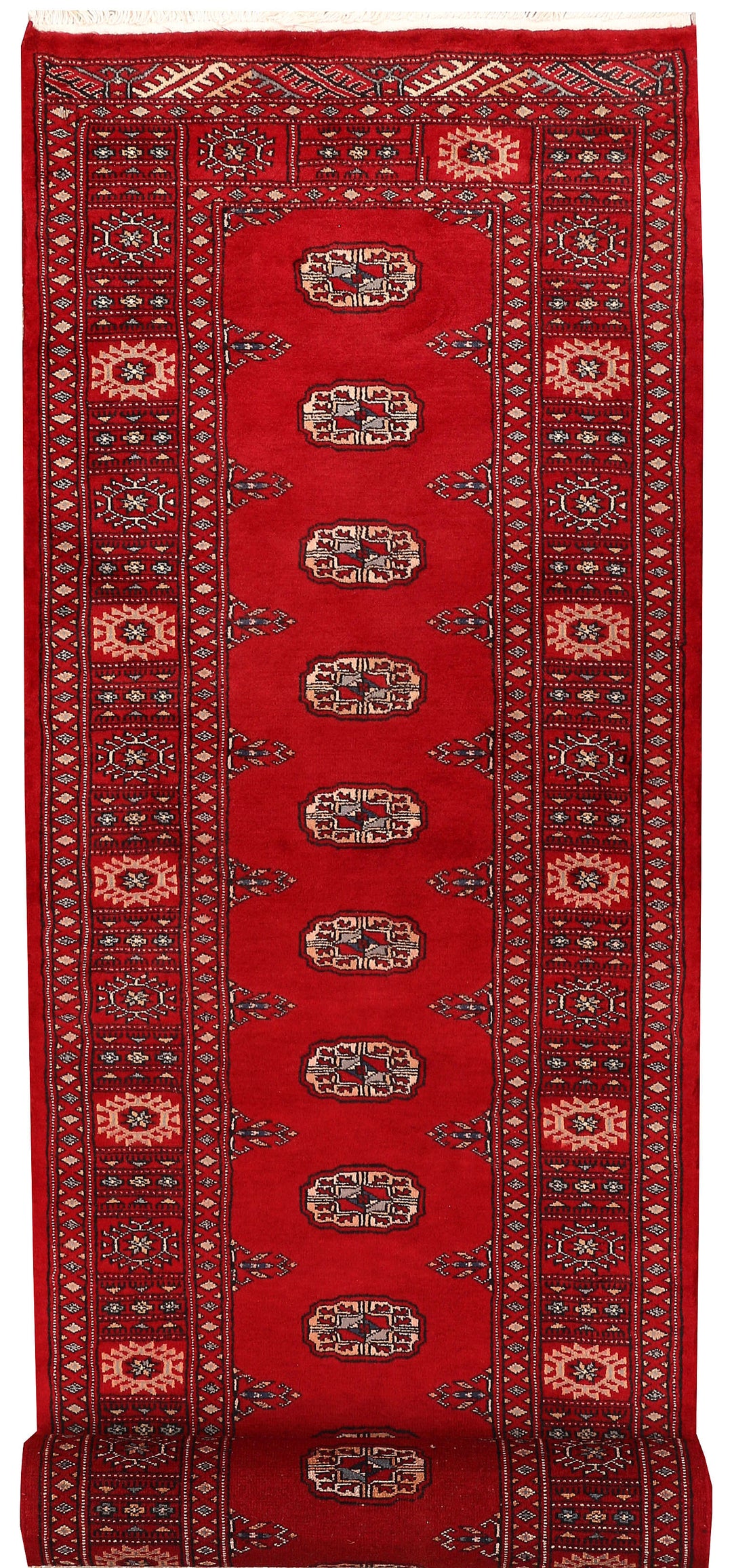 Dark Red Bokhara 2' 7 x 9' 7 - No. 46840 - ALRUG Rug Store
