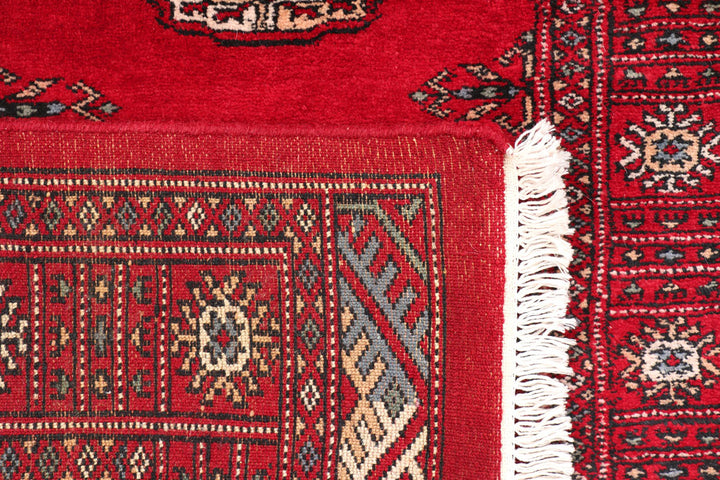 Dark Red Bokhara 2' 6 x 10' 5 - No. 46851 - ALRUG Rug Store