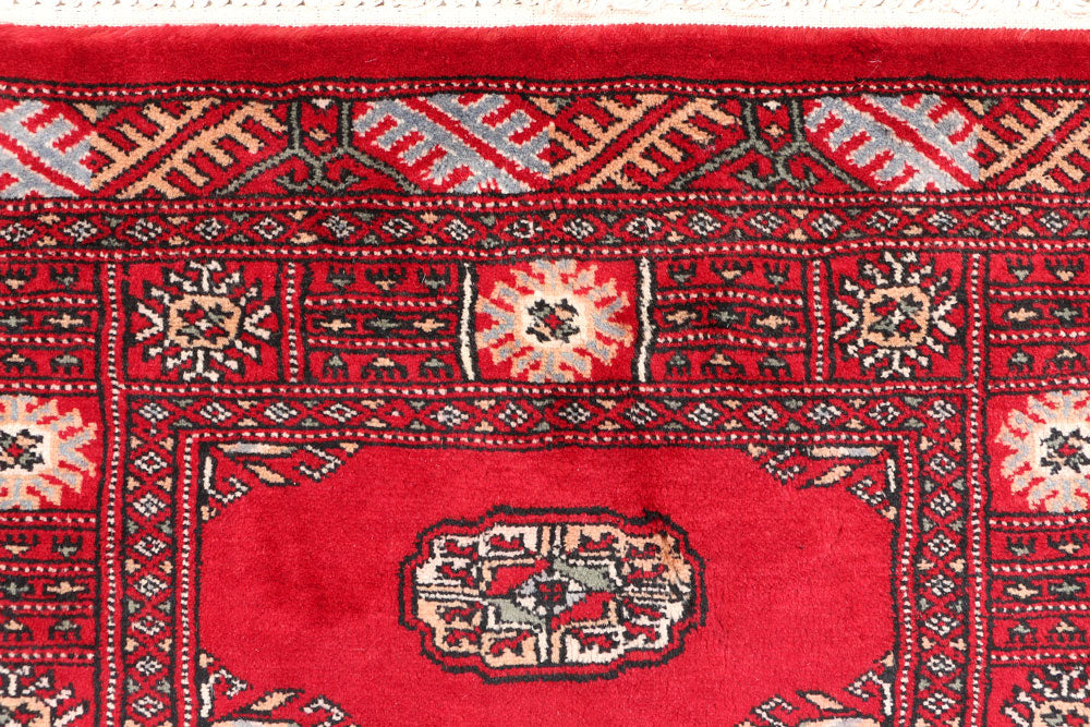 Dark Red Bokhara 2' 7 x 9' 7 - No. 46853 - ALRUG Rug Store