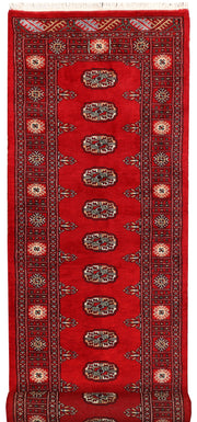 Dark Red Bokhara 2' 7 x 9' 7 - No. 46853 - ALRUG Rug Store