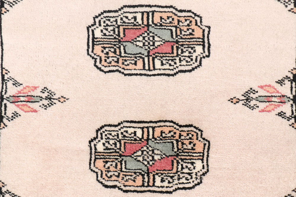 Tan Bokhara 2' 7 x 12' - No. 46859 - ALRUG Rug Store