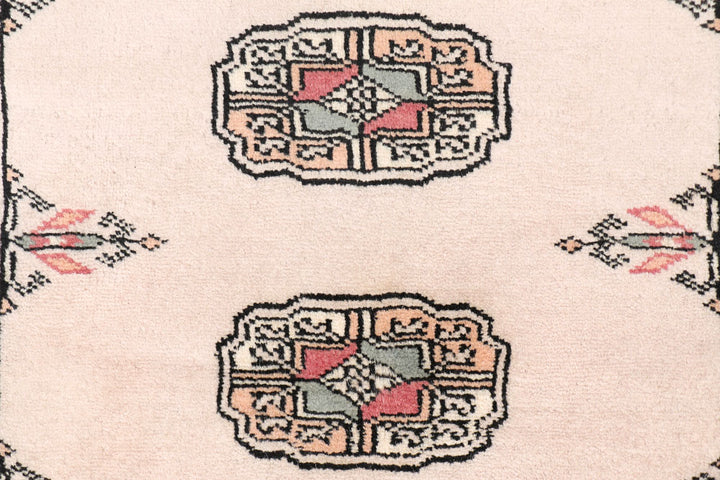 Tan Bokhara 2' 7 x 12' - No. 46859 - ALRUG Rug Store