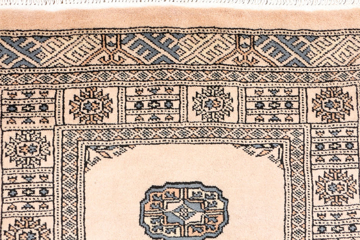 Tan Bokhara 2' 7 x 11' 4 - No. 46864 - ALRUG Rug Store