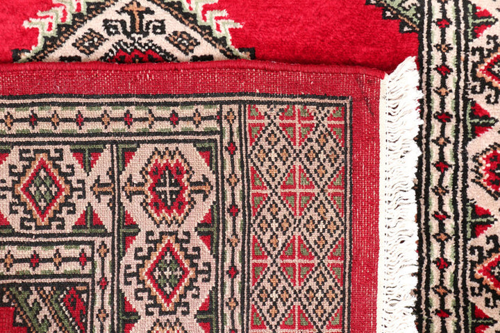 Dark Red Jaldar 2'  7" x 10'  10" - No. QA38469