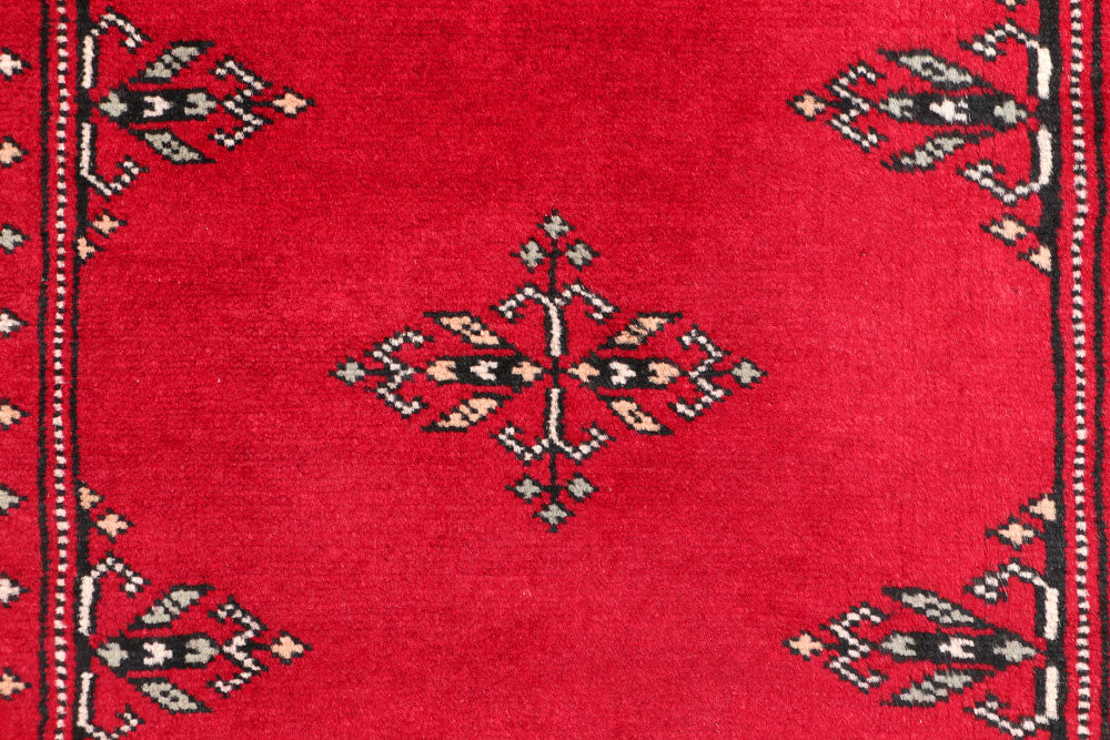 Dark Red Butterfly 2' 6 x 11' 9 - No. 46875 - ALRUG Rug Store