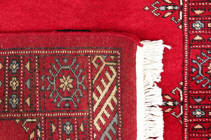 Dark Red Bokhara 2' 6 x 12' 2 - No. 46877 - ALRUG Rug Store