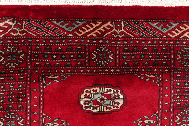 Dark Red Bokhara 2' 6 x 11' 5 - No. 46879 - ALRUG Rug Store