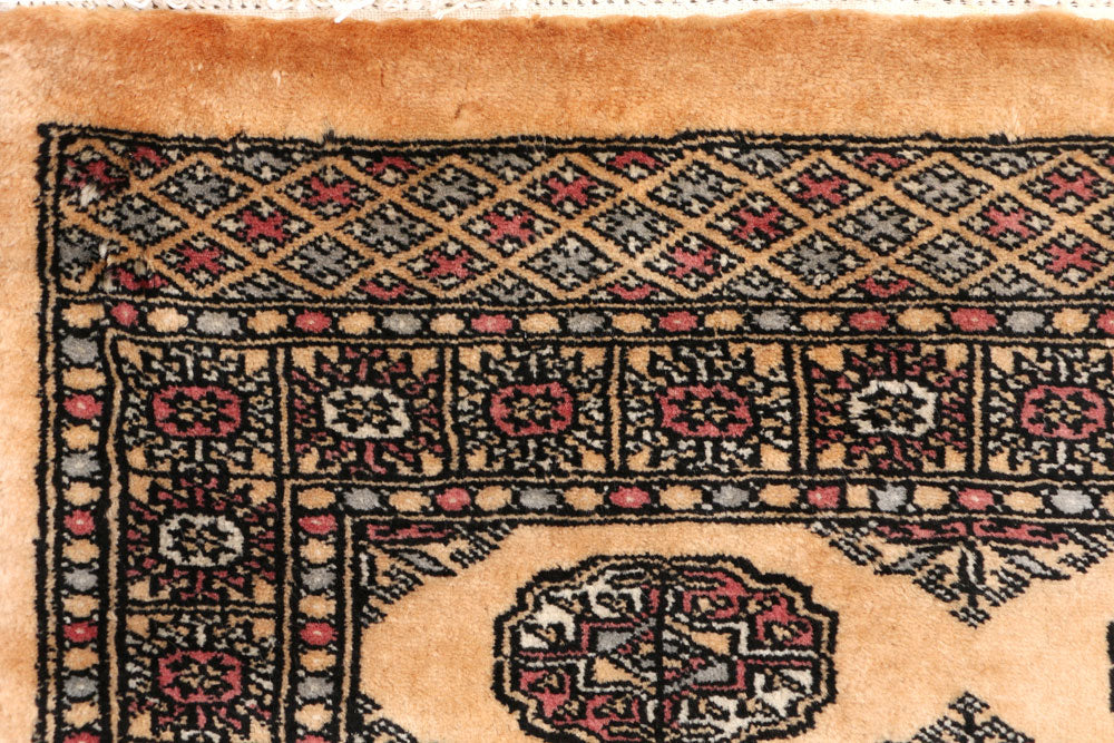 Moccasin Bokhara 2' 7 x 10' 8 - No. 46880 - ALRUG Rug Store