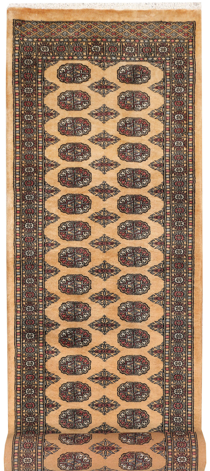 Moccasin Bokhara 2' 7 x 10' 8 - No. 46880 - ALRUG Rug Store