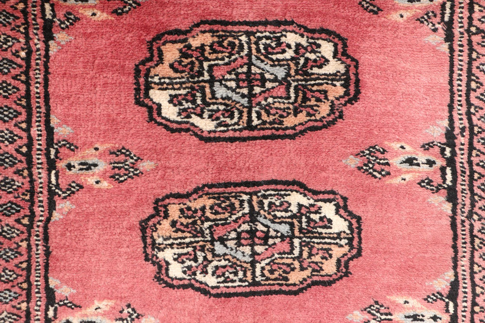 Light Coral Bokhara 2' 7 x 11' 11 - No. 46884 - ALRUG Rug Store