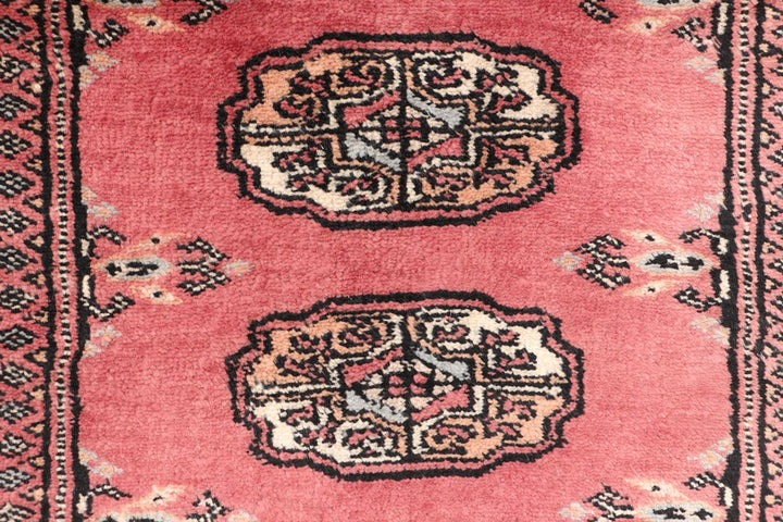 Light Coral Bokhara 2' 7 x 11' 11 - No. 46884 - ALRUG Rug Store