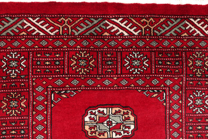 Dark Red Bokhara 2' 7 x 12' 8 - No. 46885 - ALRUG Rug Store