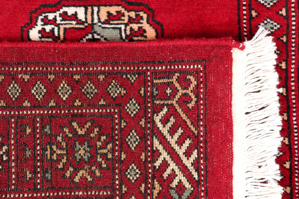 Dark Red Bokhara 2' 7 x 12' 8 - No. 46885 - ALRUG Rug Store