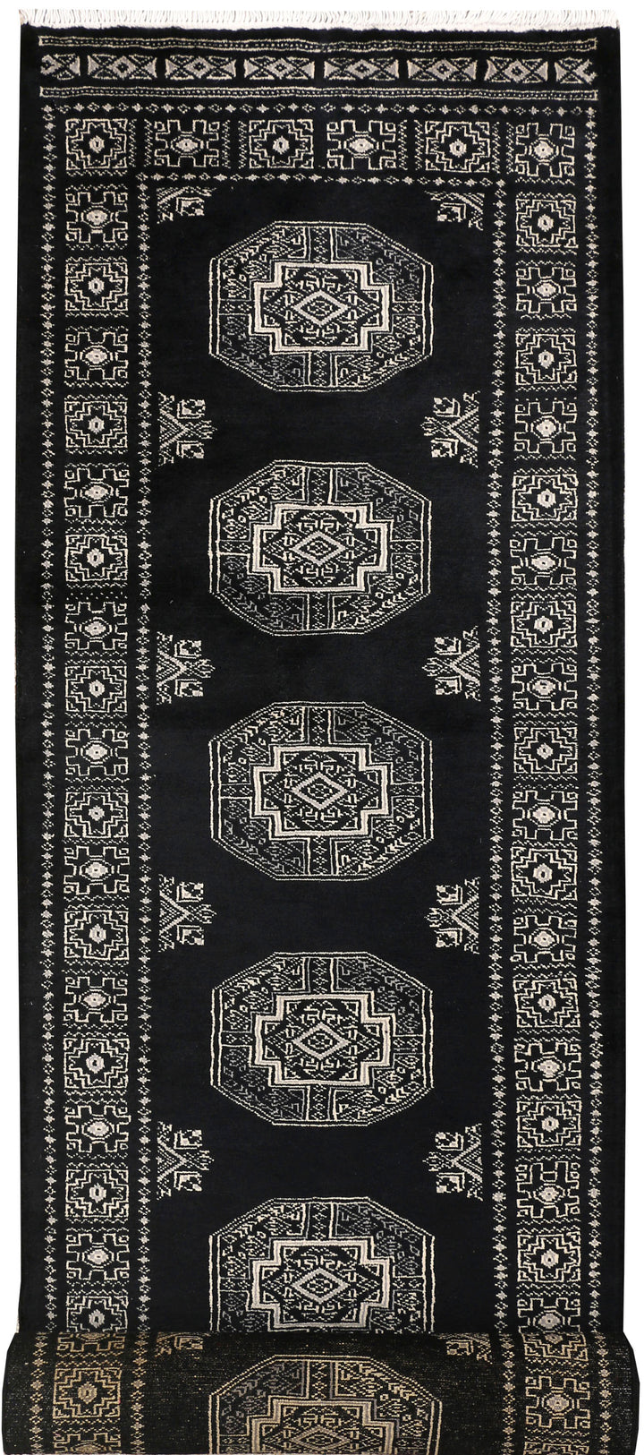 Black Fil Pa 2' 7 x 12' - No. 46886 - ALRUG Rug Store