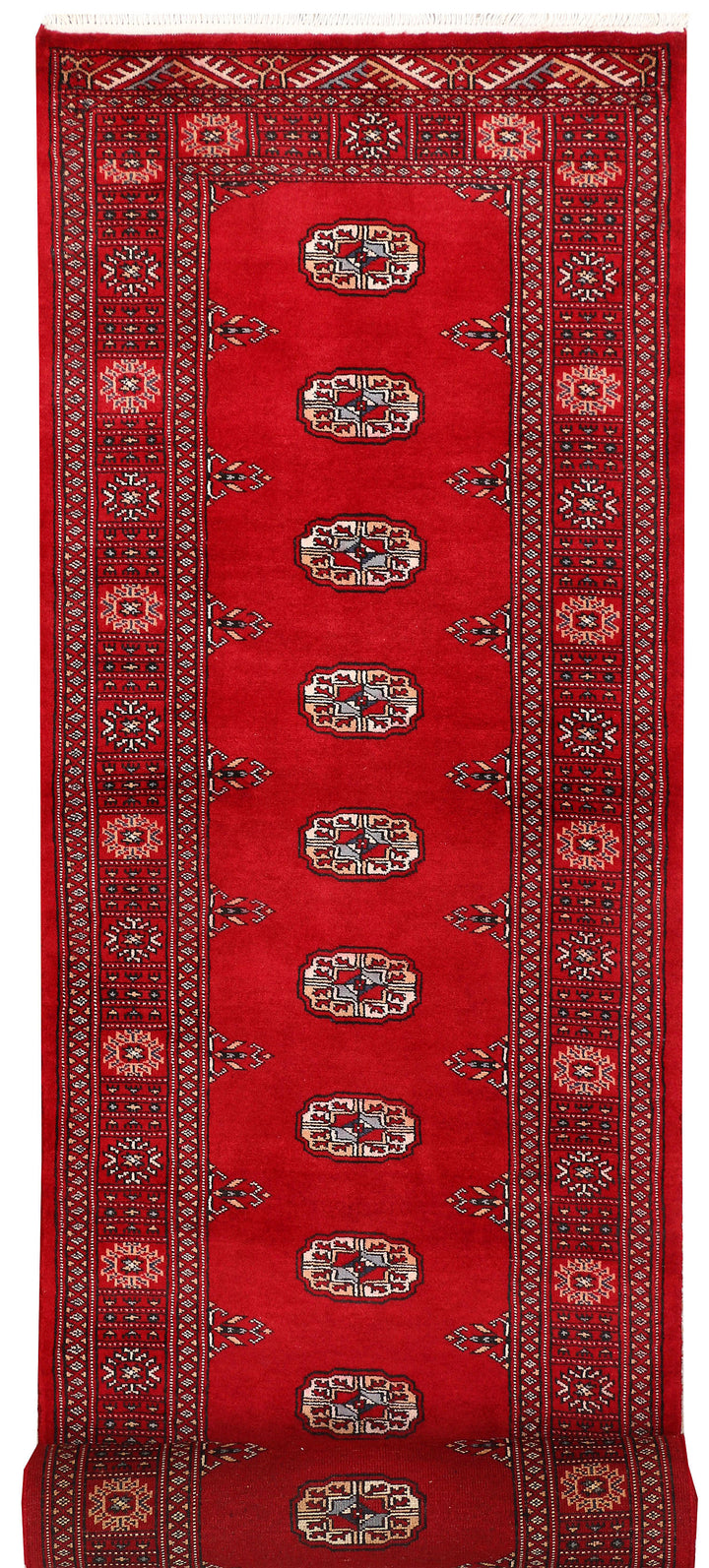 Red Bokhara 2' 8 x 12' - No. 46887 - ALRUG Rug Store