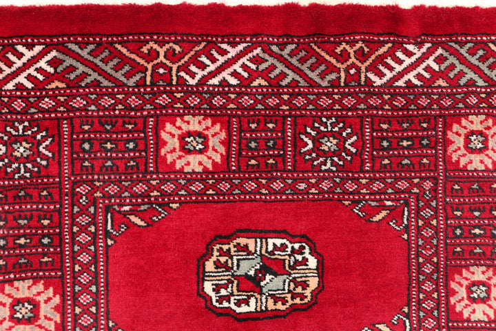 Dark Red Bokhara 2' 5 x 11' 8 - No. 46889 - ALRUG Rug Store