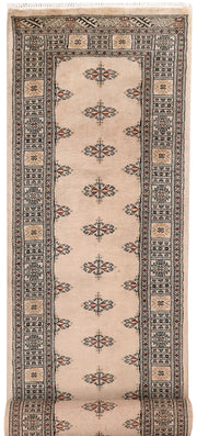 Tan Butterfly 2' 7 x 12' 2 - No. 46890 - ALRUG Rug Store