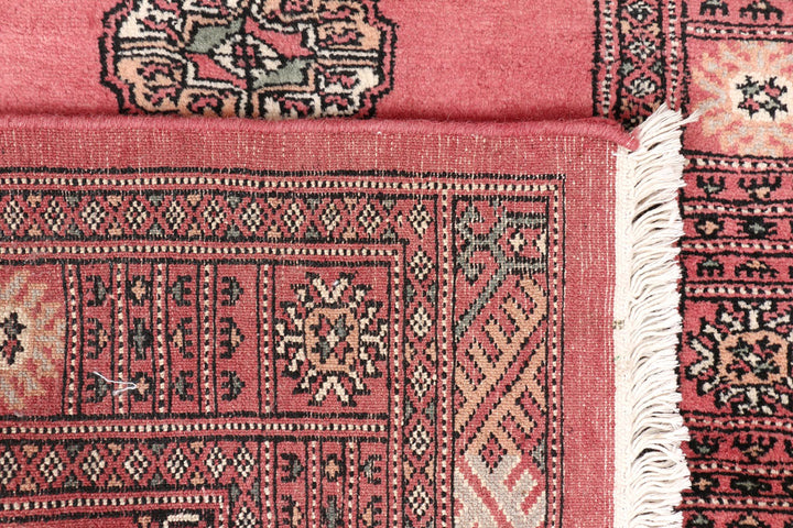 Indian Red Bokhara 2' 7 x 11' 1 - No. 46899 - ALRUG Rug Store