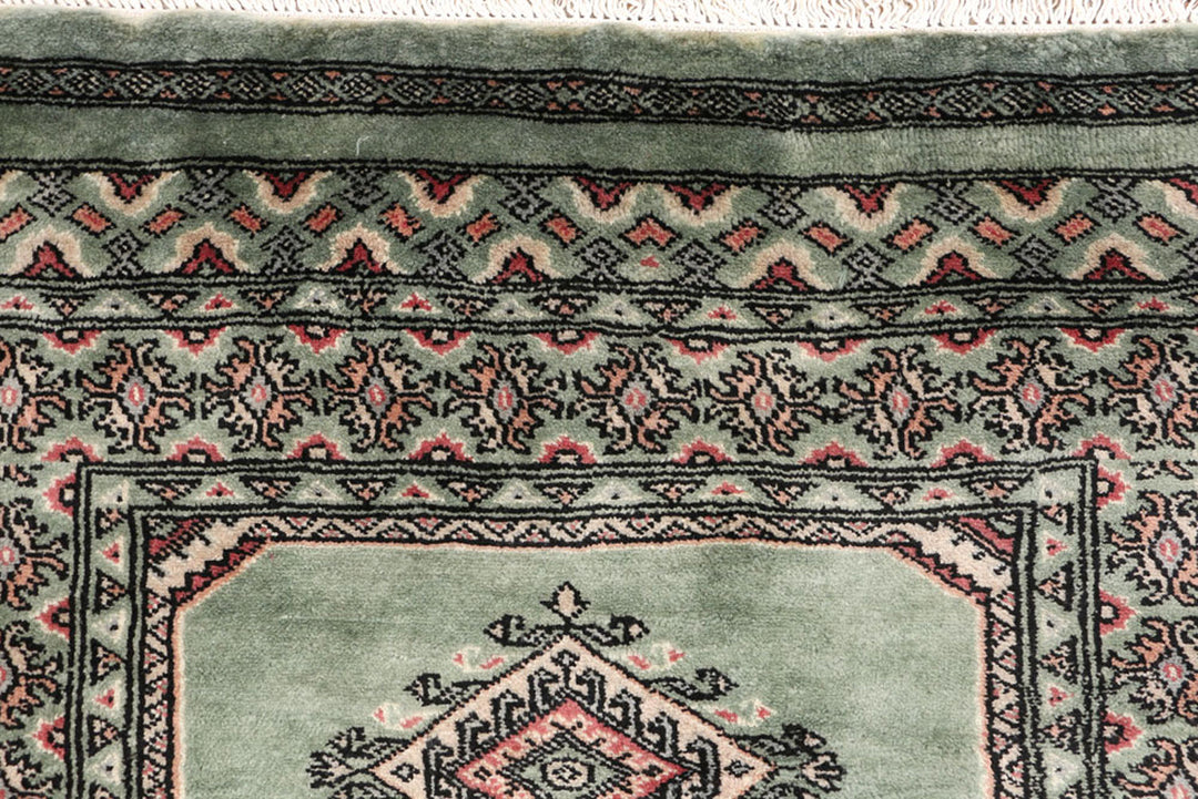 Dark Slate Grey Jaldar 2'  7" x 11'  4" - No. QA46646