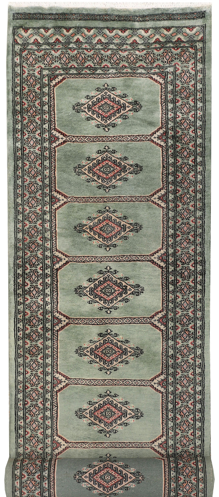 Dark Slate Grey Jaldar 2' 7 x 11' 4 - No. 46901 - ALRUG Rug Store