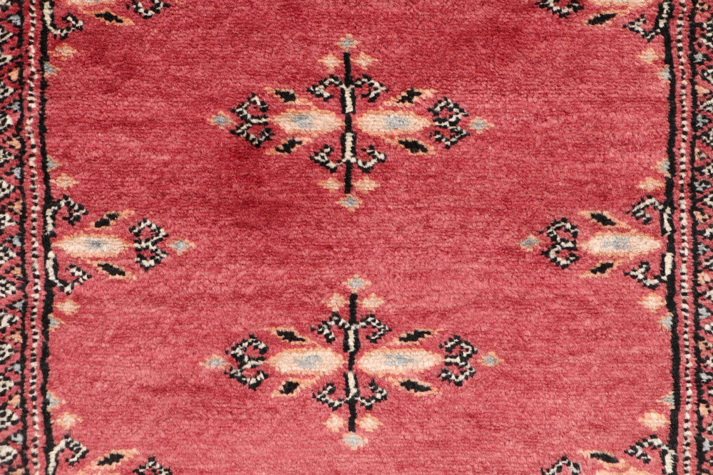 Indian Red Butterfly 2' 7 x 11' 9 - No. 46902 - ALRUG Rug Store