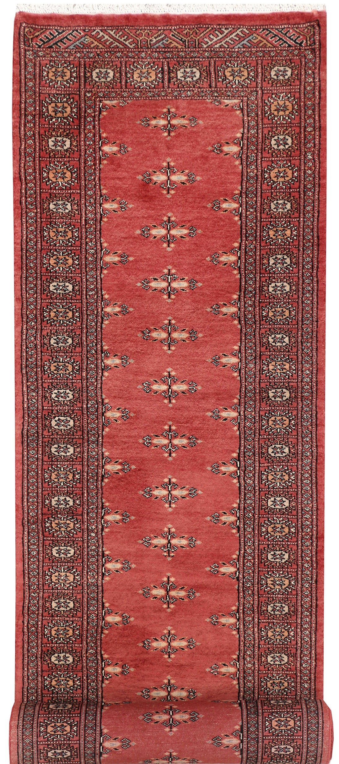 Indian Red Butterfly 2' 7 x 11' 9 - No. 46902 - ALRUG Rug Store