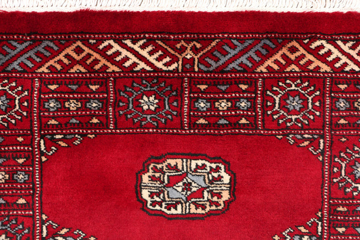 Dark Red Bokhara 2' 6 x 12' 4 - No. 46903 - ALRUG Rug Store