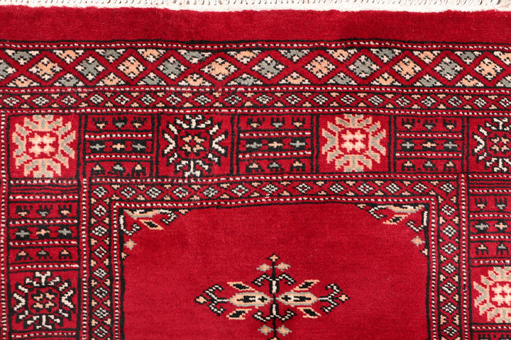 Dark Red Butterfly 2' 7 x 11' 7 - No. 46905 - ALRUG Rug Store