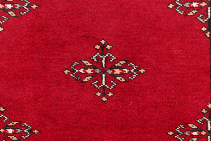 Dark Red Butterfly 2' 7 x 12' 4 - No. 46908 - ALRUG Rug Store