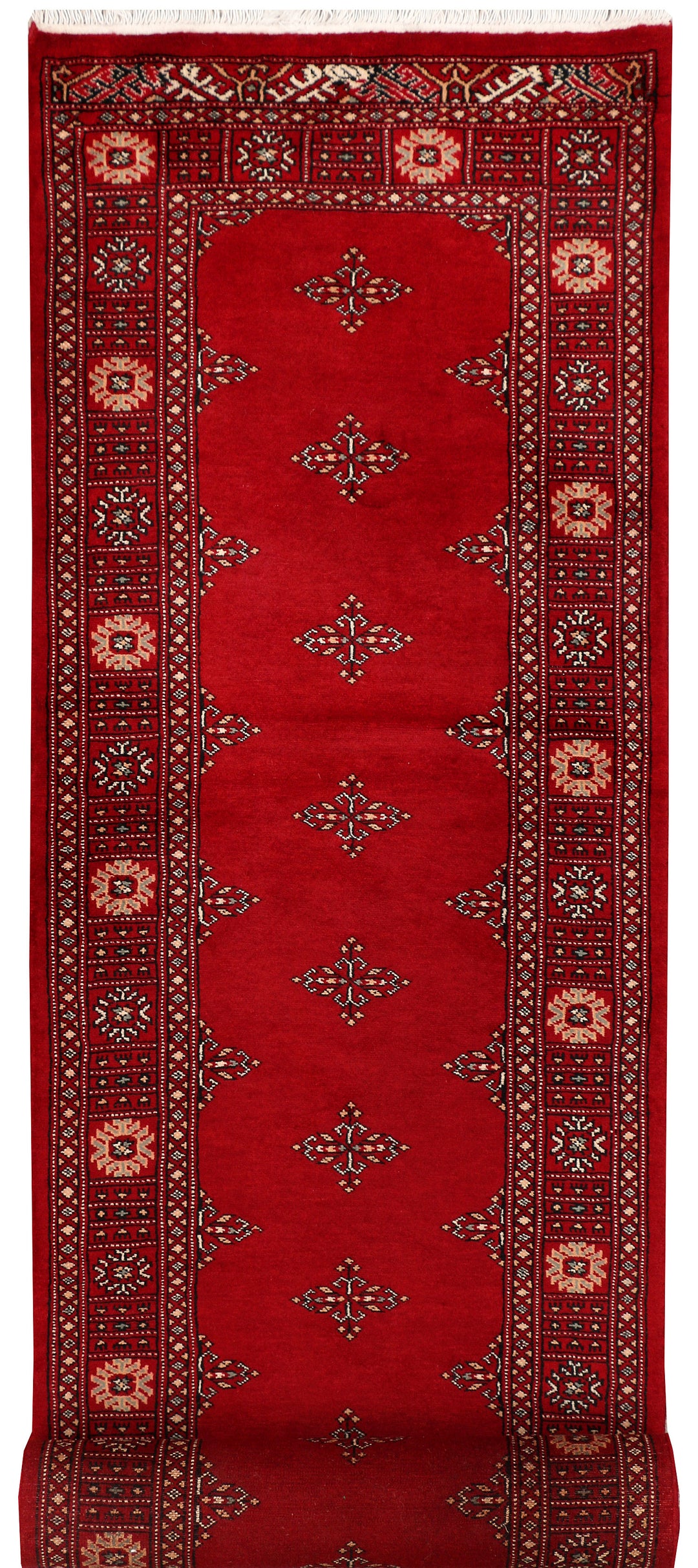 Dark Red Butterfly 2' 7 x 12' 4 - No. 46908 - ALRUG Rug Store