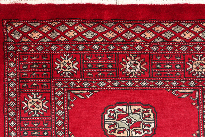 Dark Red Bokhara 2' 6 x 11' 11 - No. 46911 - ALRUG Rug Store