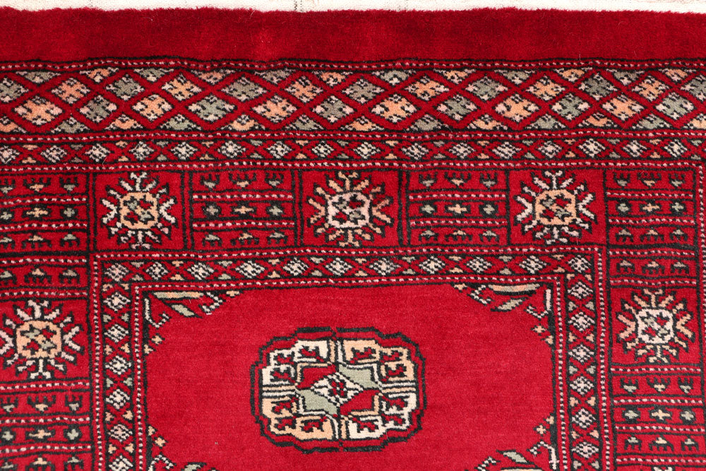 Dark Red Bokhara 2' 6 x 11' 11 - No. 46911 - ALRUG Rug Store